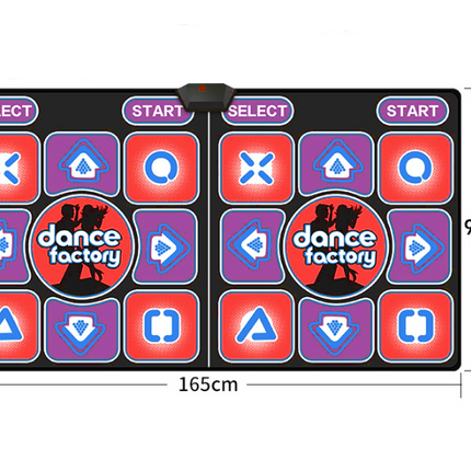Double Dancing Mat Sports Fitness Games - salelink.co.nz