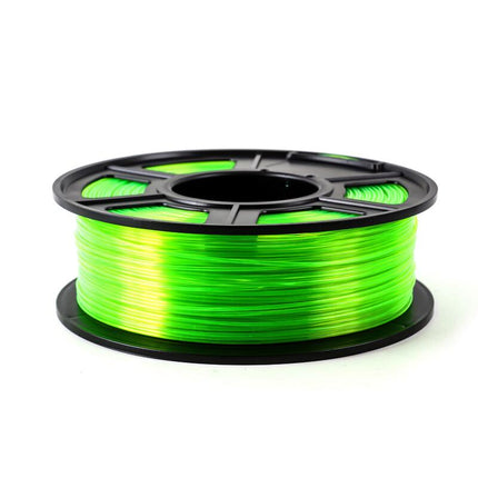 1KG PETG 1.75mm 3D Printer Printing Filament - Transparent Green - salelink.co.nz