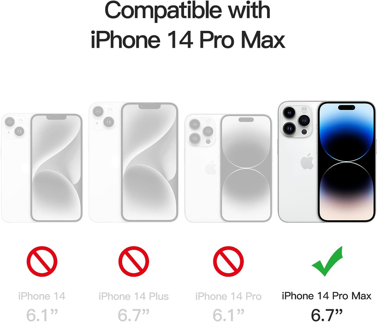 iPhone 14 Pro MAX Case Magsafe Clear– salelink.co.nz