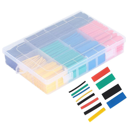 530pcs Heat Shrink Tubing Insulation Shrinkable Tube Assortment Electronic