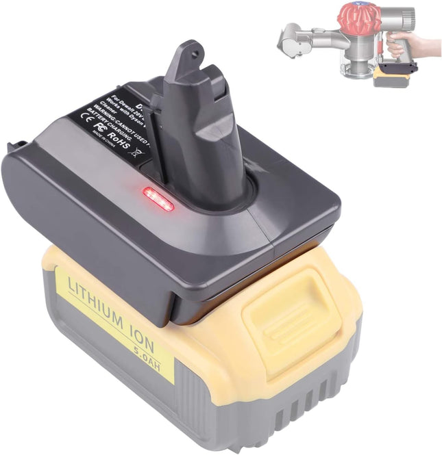 Dewalt to Dyson V6 Battery Adapter Converter - salelink.co.nz