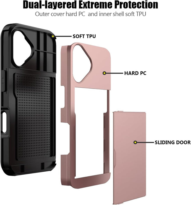 iPhone 17 Case Card Slots Holder - salelink.co.nz
