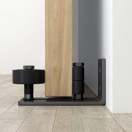 Barn Door Hardware Bottom Floor Guide Stay Roller Adjustable Wall Sliding Tool - salelink.co.nz