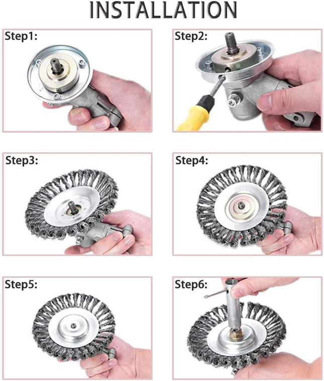 8" Weed Eater Brush Cutter Trimmer Head - salelink.co.nz