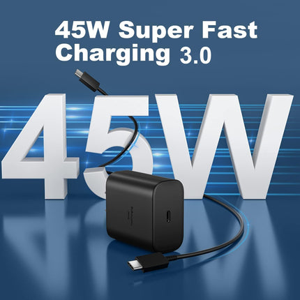 45W Fast USB Type C Charger + 1M Cable