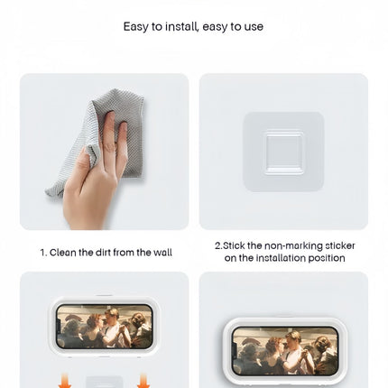 Shower Phone Holder Waterproof - salelink.co.nz
