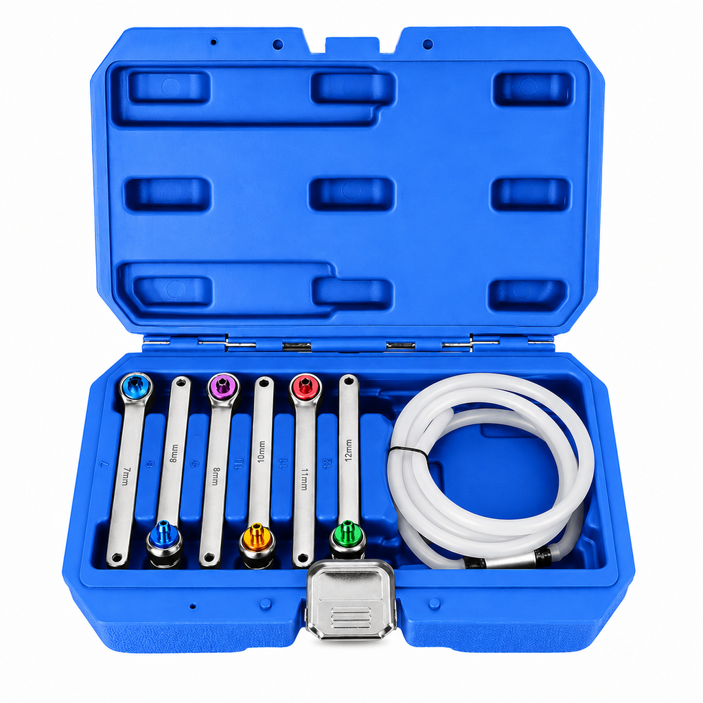 7PCS Brake Bleeder Wrench Set