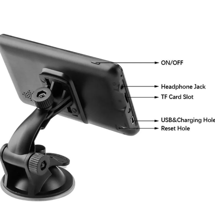 5" 8G+256M Multi-functional Touch Screen GPS Navigation for AU&NZ