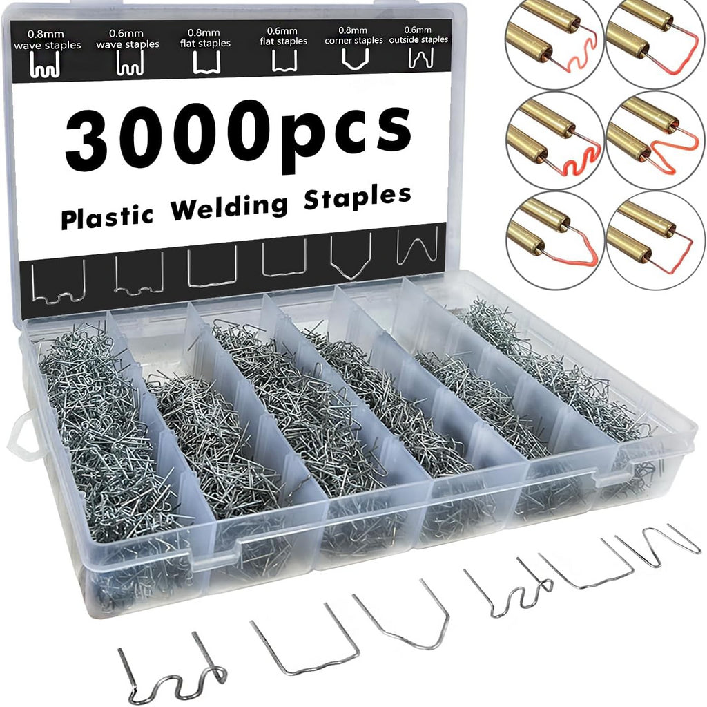 Plastic Welding Staples 3000pcs Hot Staples