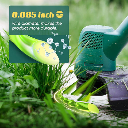 String Trimmer Refill for Ryobi One Plus+ AC80RL3(12 Trimmer Line 3 Trimmer Cap)