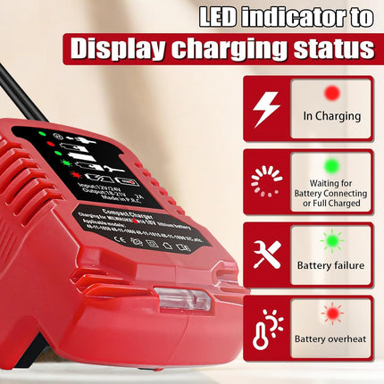 12V 24V Car Charger For Milwaukee