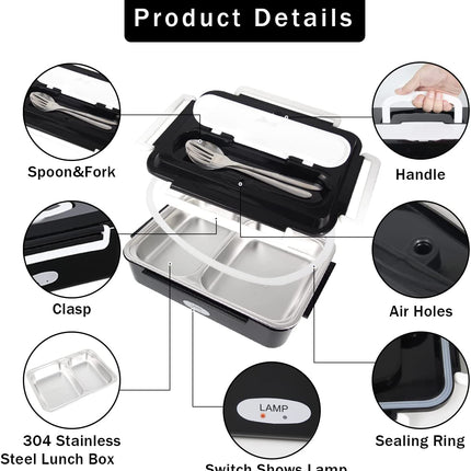 Electric Heated Lunch Box - salelink.co.nz