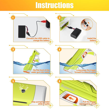 Electric Water Gun - salelink.co.nz