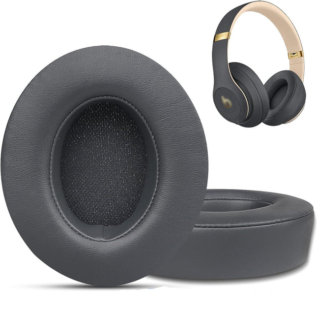 Titanium Gray Replacement Ear Pads for Beats Solo 2 3 Headphone Earpads