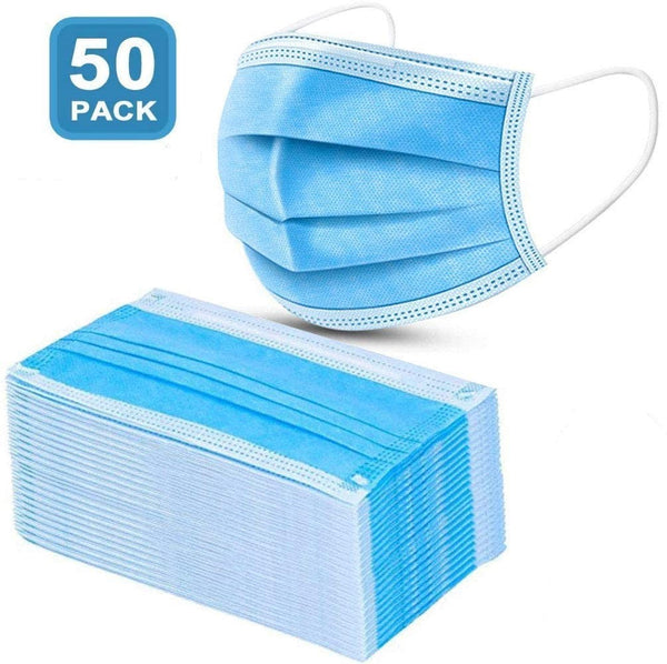 50pcs Face Masks Disposable