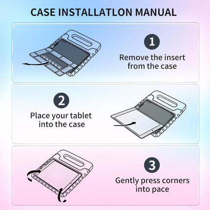 iPad Mini 7 Kids School Case Cover Shockproof