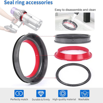 Dust Bin Top Fixed Sealing Ring Replacement for Dyson V11 V15