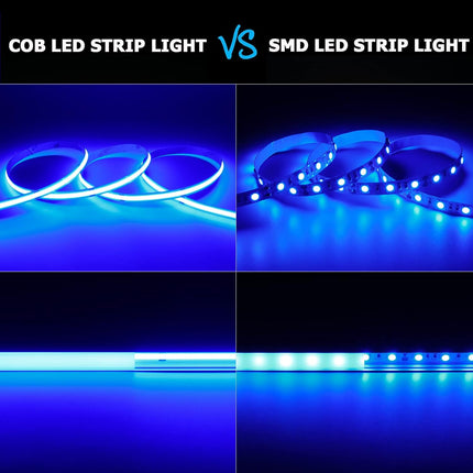 24V COB Ice Blue 10M LED Strip Light