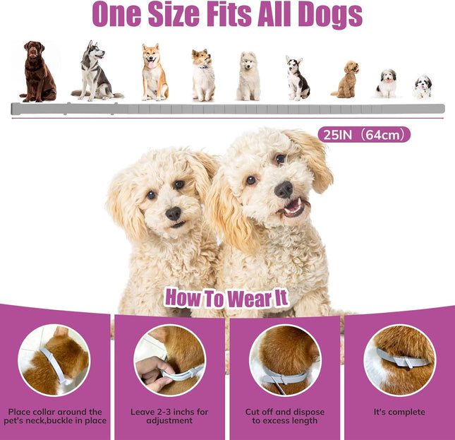 4PCS Dog Calming Collars - salelink.co.nz