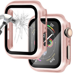 For Apple Watch 4 5 6 SE SE2 40mm Case+Tempered Glass Screen Protector - salelink.co.nz