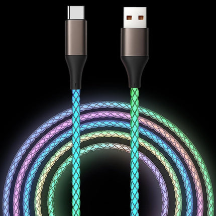 66W Light Up Cable USB to Type-C Fast Charging