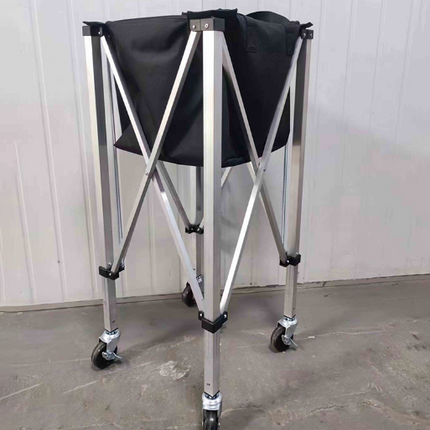 Tennis Ball Hopper Basket Removable Tennis Ball Saver Bag Cart