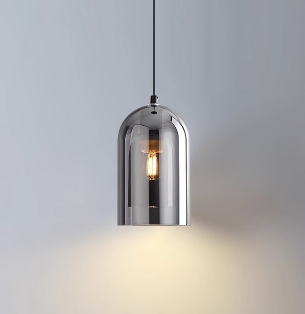 Glass Mirror Pendant Hanging Light Lamp