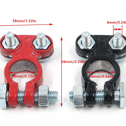 8PCS Car Battery Terminal Connectors