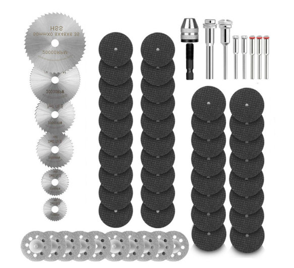 60Pcs Circular Cutting Wheel Grinding Disc Tool Set