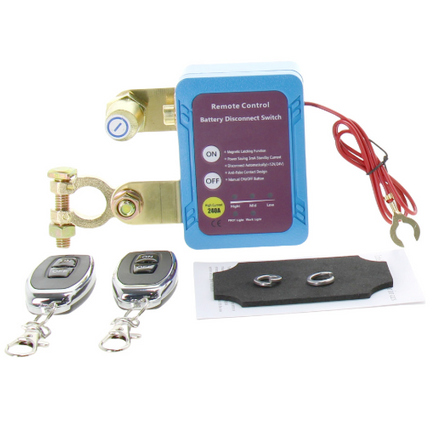 240A 12V Remote Battery Disconnect Switch