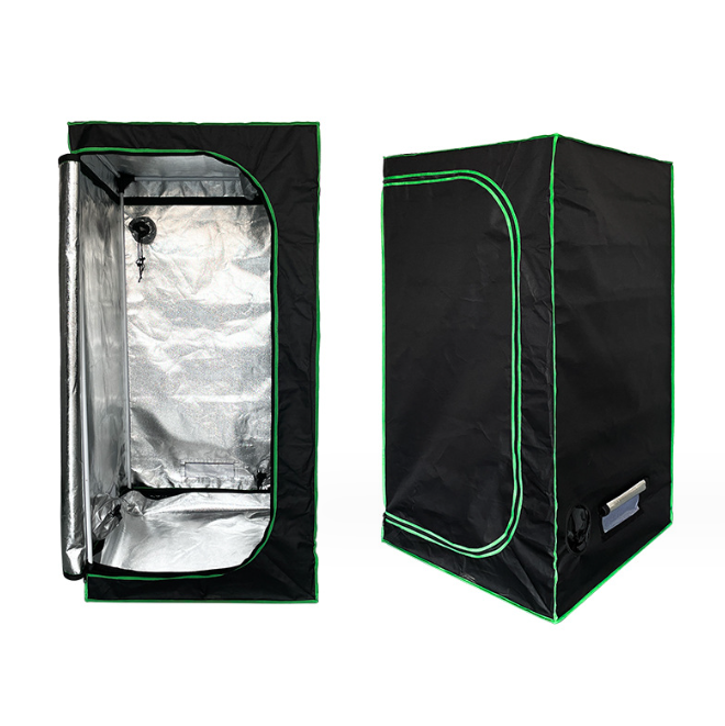 80x80x160cm Indoor Grow Tent Hydroponics 600D