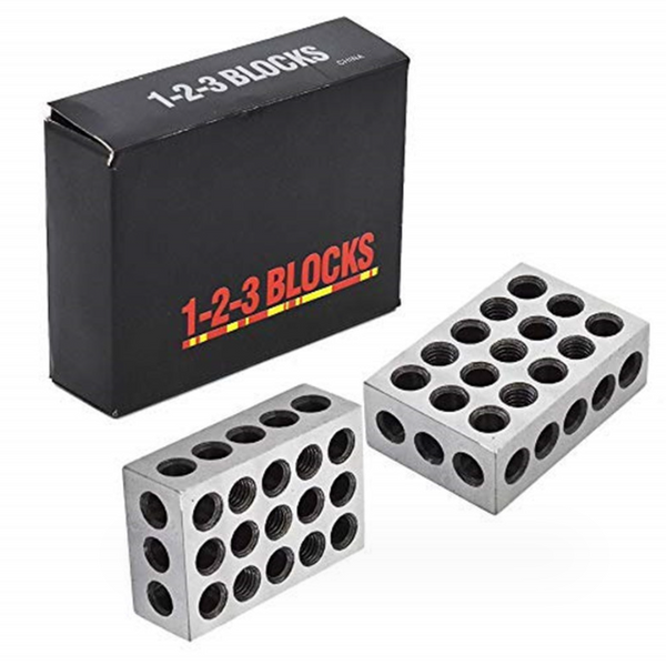 23 Holes 1-2-3 Blocks Machinist Metalworking Woodworking