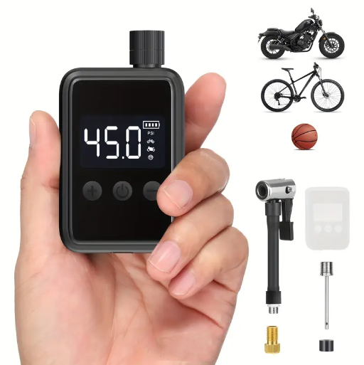 Electric Bike Pump Bicycle Tire Inflator