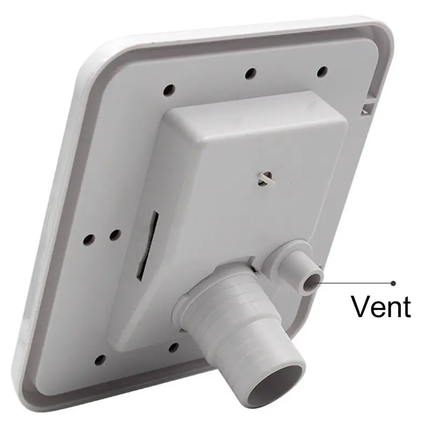 RV Gravity Water Inlet Hatch White Caravan Accessories Parts - salelink.co.nz