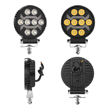 LED Work Light Spotlight with Daytime Running Light