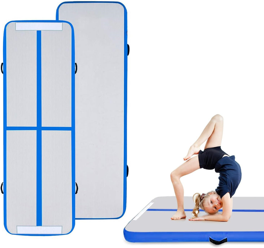 Air Track Gym Mat Blue-3x1x0.1m