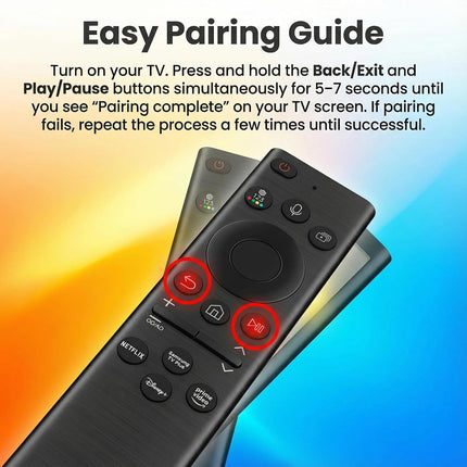 Remote Control for Samsung (BN59-01385A Solar+Voice Control)