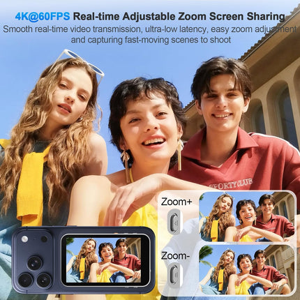 Magnetic Vlog Selfie Monitor Screen for iPhone Android