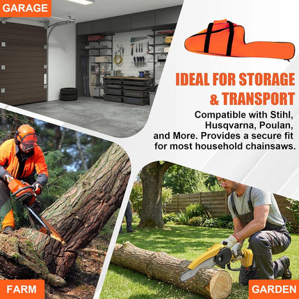 Chainsaw Bag - 16 to 18inch Carrying Case