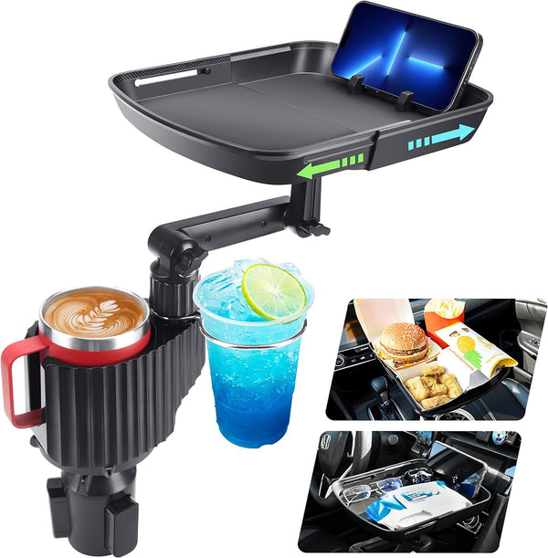 Car Cup Holder Tray Food Table