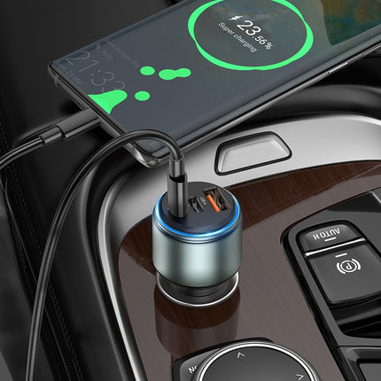 95w Car Charger USB Type-C Adapter for Apple Android