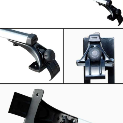 Universal Car Roof Racks Pod Aluminium Cross Bars Brackets - salelink.co.nz