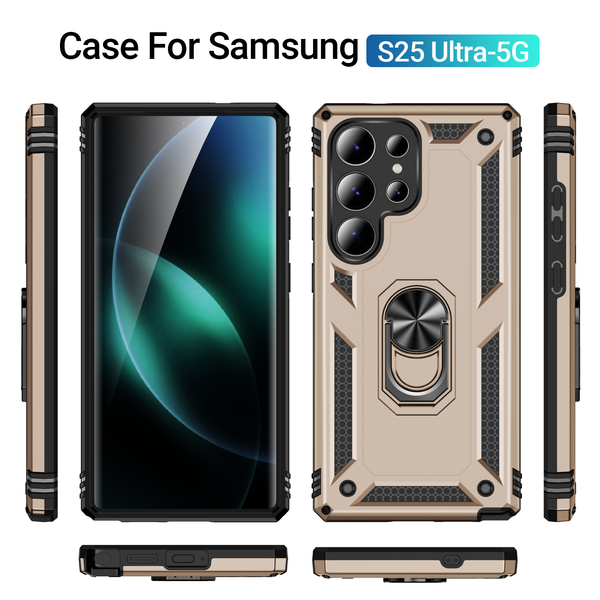 Samsung S25 Ultra Case - Gold