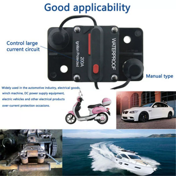 Car Circuit Breaker Fuse Reset - 100A