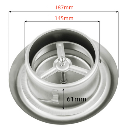 Adjustable 304 Stainless Steel Vent Cover