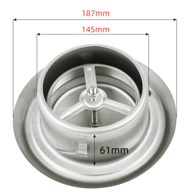 Adjustable 304 Stainless Steel Vent Cover