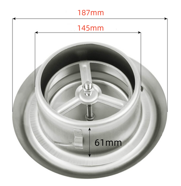 Adjustable 304 Stainless Steel Vent Cover