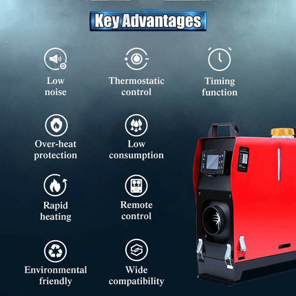 8KW Diesel Air Heater - salelink.co.nz