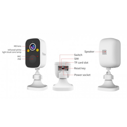 Vstarcam 4G Security Camera Solar Powered - salelink.co.nz