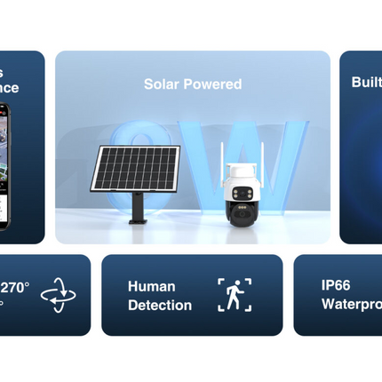 Solar 4G Security Camera Outdoor - salelink.co.nz